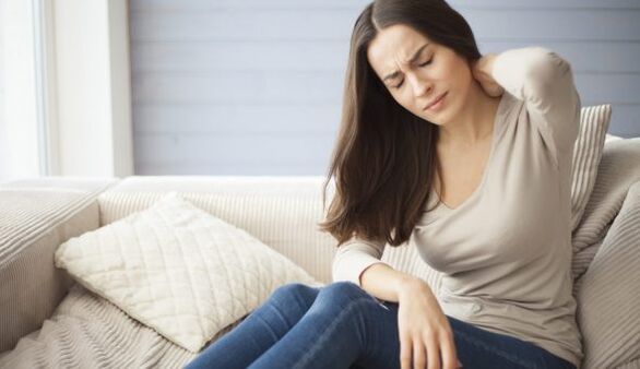 Cervical Osteochondrosos an engem Meedchen