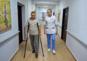 Erhuelung no chirurgescher Behandlung vun Arthrosis