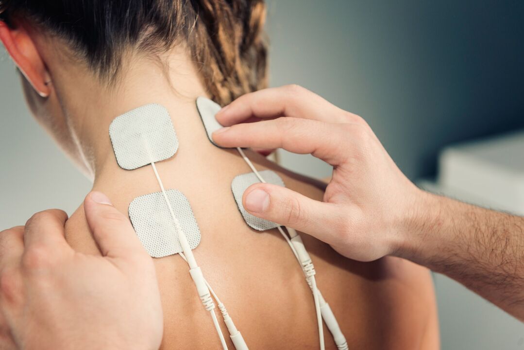 Elektrophorese fir d'Behandlung vun Hals Osteochondrose