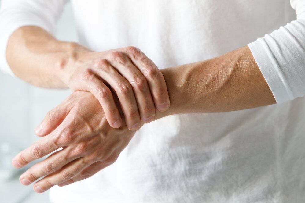 Handgelenk Arthritis